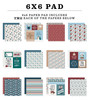 3 Pack - Echo Park Double Sided 6x6 Paper Pad-Wonderful Winter Days - 5A003W5S-1HRSB