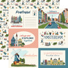 25 Pack - Carta Bella Amsterdam Cardstock 12"X12"-6x4 Journaling Cards - 5A003WB1-1HRXV - 810220752845