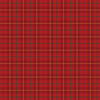 25 Pack - Carta Bella Classic Christmas Cardstock 12"X12"-Wrapping Paper Plaid - 5A003W15-1HRKT