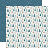 25 Pack - Echo Park Wonderful Winter Days Cardstock 12"X12"-Winter Landscape - 5A003W5T-1HRSC - 810220753392