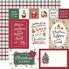 25 Pack - Echo Park Baking Christmas Cheer Cardstock 12"X12"-Baking Journaling Cards - 5A003VZG-1HRH6 - 810220751442