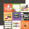 25 Pack - Echo Park Halloween Parade Cardstock 12"X12"-4x4 Journaling Cards - 5A003VW4-1HRBQ - 810220752685