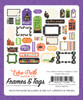 Echo Park Frames & Tags Ephemera-Halloween Parade - 5A003VW7-1HRBS