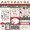 25 Pack - Echo Park Baking Christmas Cheer Cardstock 12"X12"-Multi Journaling Cards - 5A003VZG-1HRHP