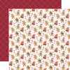25 Pack - Echo Park Baking Christmas Cheer Cardstock 12"X12"-Cheerful Gingerbread - 5A003VZG-1HRHW - 810220751619