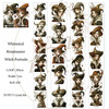 Torn Pape 3D Gloss PET Tape 6m-Whimsical Renaissance Witch Portraits - 5A003XMF-1HSP5 - 8800325562106