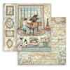 Stamperia Scrapbooking Double-Sided Paper Pad 8"X8" 10/Pkg-Symphony - 5A003TCB-1HQ9F