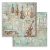 Stamperia Scrapbooking Double-Sided Paper Pad 8"X8" 10/Pkg-Symphony - 5A003TCB-1HQ9F