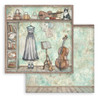 Stamperia Scrapbooking Double-Sided Paper Pad 8"X8" 10/Pkg-Symphony - 5A003TCB-1HQ9F