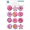 3 Pack - Craft Consortium 3D Decoupage Flowers-Pink - 5A003VG5-1HR9C - 5060921933813