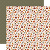 25 Pack - Carta Bella Here Comes Autumn Cardstock 12"X12"-Scattered Fall Leaves - 5A003VX6-1HRDF - 810220750506
