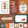 25 Pack - Echo Park Feels Like Fall Cardstock 12"X12"-Multi Journaling Cards - 5A003VXR-1HRDJ