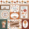 25 Pack - Echo Park Feels Like Fall Cardstock 12"X12"-Fall Journaling Cards - 5A003VXR-1HRDX
