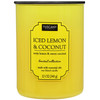 Tuscany Candle-Candle 2-Wick Color Splash Opaque Jar 12oz-Iced Lemon & Coconut - 5A003S0L-1HNWB - 644124747528