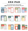 Echo Park Double Sided 6x6 Paper Pad-One Day At A Time - 5A003WD4-1HRZX