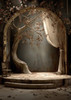 Torn Paper Scrapbooking A5 Size-Forest of Quiet Doors - 5A003XMJ-1HSM1