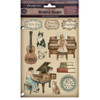 Stamperia Wooden Shapes A5-Symphony - 5A003TD8-1HQ9P - 5993110053200