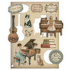 Stamperia Wooden Shapes A5-Symphony - 5A003TD8-1HQ9P