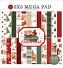 Carta Bella Mega Pad 6"X6"-Have A Beary Christmas - 5A003W1K-1HRLJ - 810220751824
