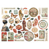 Stamperia Die cuts-Oriental Garden - 5A003TD9-1HQ9S