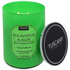 4 Pack - Tuscany Candle-Candle 2-Wick Color Splash Opaque Jar 12oz-Eucalyptus & Aloe - 5A003S0L-1HNQZ