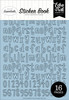 Echo Park Sticker Book-Blue Alpha - 5A003W4V-1HRQZ - 810208647293