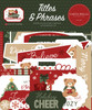 Carta Bella Titles & Phrases-Have A Beary Christmas - 5A003W22-1HRMB - 810220751855