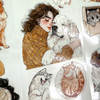Torn Pape 3D Gloss PET Tape 6m-A Hug in Four Paws - 5A003XMR-1HSN3