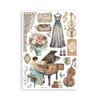 Stamperia A5 Washi Pad 8/Pkg-Symphony - 5A003TCY-1HQ9V