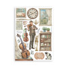 Stamperia A5 Washi Pad 8/Pkg-Symphony - 5A003TCY-1HQ9V