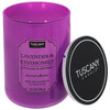 Tuscany Candle-Candle 2-Wick Color Splash Opaque Jar 12oz-Lavender & Chamomile - 5A003S0L-1HNX3