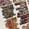 Torn Pape 3D Gloss PET Tape 6m-Brick Wall Background - 5A003XLY-1HSM8