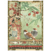 Stamperia Rice Paper A6 8/Pkg-Oriental Garden - 5A003TDN-1HQBD