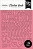 Echo Park Sticker Book-Pink Alpha - 5A003W4X-1HRQW - 810208647316