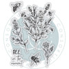 Craft Consortium Photopolymer A6 Stamp Set-Bee & Lavender - 5A003VFV-1HR98