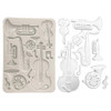 Stamperia Silicon mould A5-Musical Instruments - 5A003TDJ-1HQ95