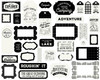 Carta Bella Tags & Frames Ephemera-Great Outdoors Frames & Tags - 5A003W8H-1HRW4