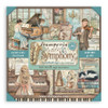 Stamperia Single-Sided Paper Pad 12"x12" 22/Pkg-Symphony - 5A003TCP-1HQB0 - 5993110053101