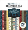 Echo Park Double-Sided Paper Pad 6"X6"-Joy To The World - 5A003W2B-1HRMS - 810220754047