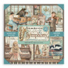 Stamperia Single-Sided Paper Pad 8"X8" 22/Pkg-Symphony - 5A003TC9-1HQ9C - 5993110053118