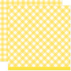Lawn Fawn Paper 12x12 Pack-Giddy for Gingham, Picnic Basket - 5A003VBW-1HR3R