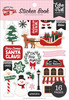 Echo Park Sticker Book-North Pole Christmas - 5A003VYH-1HRFV - 810208649778
