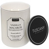 Tuscany Candle-Candle 2-Wick Color Splash Opaque Jar 12oz-Vanilla Macaron - 5A003S0L-1HNT1