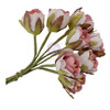 3 Pack - Prima Paper Flowers 8/Pkg-Tattered Millinery - 5A003T34-1HPHT
