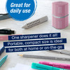Faber Castell- GripTrio Pencil Sharpener - Rose Shadows - 5A003R1Q-1HMK4
