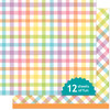 Lawn Fawn Paper 12x12 Pack-Giddy for Gingham, Ambrosia Salad - 5A003VD3-1HR5K - 783385669498