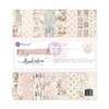 Prima Double-Sided Paper Pad 8"X8" 32/Pkg-Buttons & Keepsakes - 5A003T3C-1HPHM - 655350982362