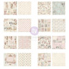 Prima Double-Sided Paper Pad 6"X6" 32/Pkg-Buttons & Keepsakes - 5A003T3B-1HPHY