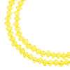 3 Pack - Crystal Lane DIY Rondelle 2 Strand 7" 3x4mm-Yellow - 5A003QLZ-1HLPT
