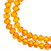 3 Pack - Crystal Lane DIY Rondelle 2 Strand 7" 4x6mm-Orange - 5A003QJ5-1HM1D